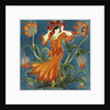 Anemone tile by Walter Crane