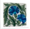 Carnation flowers tile by William De Morgan