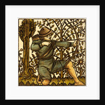 The Countryman and the Snake tile by Unknown