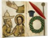 Devotional booklet, The Stigmata of Christ. North Rhine Westphalia, Germany, early 14th century by Unknown