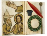 Devotional booklet, The Stigmata of Christ. North Rhine Westphalia, Germany, early 14th century by Unknown
