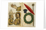 Devotional booklet, The Stigmata of Christ. North Rhine Westphalia, Germany, early 14th century by Unknown