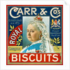 Tin of Royal Biscuits by Carr & Co.