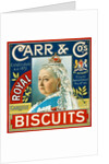 Tin of Royal Biscuits by Carr & Co.