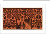 Illustration of Aesop's fable The Fox and the Crane by William Burges