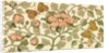 Wallpaper with branches of flowers and butterflies by Bruce James Talbert