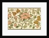 Wallpaper with branches of flowers and butterflies by Bruce James Talbert