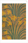 Wallpaper of Lily pattern by Walter Crane