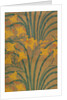 Wallpaper of Lily pattern by Walter Crane