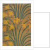 Wallpaper of Lily pattern by Walter Crane