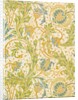 Teazle wallpaper by Walter Crane