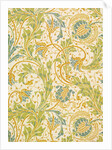 Teazle wallpaper by Walter Crane