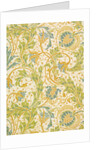 Teazle wallpaper by Walter Crane