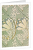 Portion of The Aylmer wallpaper by Charles Francis Annesley Voysey