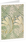 Portion of The Aylmer wallpaper by Charles Francis Annesley Voysey
