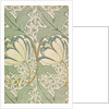 Portion of The Aylmer wallpaper by Charles Francis Annesley Voysey