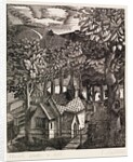 Church under a Hill by Eric Ravilious