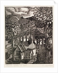 Church under a Hill by Eric Ravilious