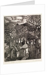Church under a Hill by Eric Ravilious