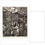 Church under a Hill by Eric Ravilious