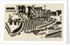 Dazzle Ship in Dry Dock, by Edward Wadsworth. Britain, 1918 by Edward Wadsworth