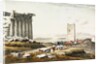 Salamis from Acropolis by Charles Frederick Brockdorff
