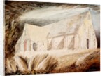 Tithe Barn, Great Coxwell by John Piper