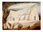 Tithe Barn, Great Coxwell by John Piper