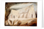 Tithe Barn, Great Coxwell by John Piper