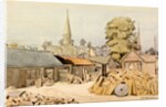 Stonemason's Yard, Bakewell by Karl Hagedorn