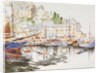 Brixham Harbour by Stanislaus Soutten Longley