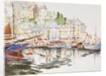 Brixham Harbour by Stanislaus Soutten Longley