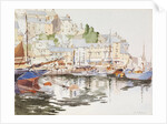 Brixham Harbour by Stanislaus Soutten Longley