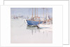 View of boats moored in Poole Harbour by Stanislaus Soutten Longley