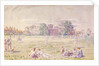 The Cricket Green, Great Bentley by Walter Bayes