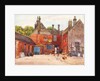 At the back of The White Hart, St. Ives by Edward Walker
