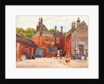 At the back of The White Hart, St. Ives by Edward Walker