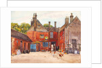 At the back of The White Hart, St. Ives by Edward Walker