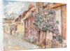 The Bull Inn and Cottages, Strand-on-the-Green by Archibald Standish Hartrick