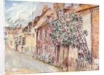 The Bull Inn and Cottages, Strand-on-the-Green by Archibald Standish Hartrick