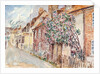 The Bull Inn and Cottages, Strand-on-the-Green by Archibald Standish Hartrick