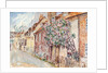 The Bull Inn and Cottages, Strand-on-the-Green by Archibald Standish Hartrick