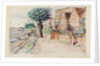 Zachary House, Zoffany House and the Moorings, Strand-on-the-Green, Chiswick by Archibald Standish Hartrick