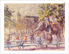 Elephant Riding, Zoological Gardens, Regent's Park, London by Walter Bayes