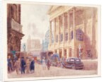 Covent Garden Opera House, The Colonnade by Walter Bayes