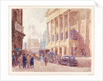 Covent Garden Opera House, The Colonnade by Walter Bayes