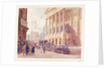 Covent Garden Opera House, The Colonnade by Walter Bayes