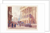 Covent Garden Opera House, The Colonnade by Walter Bayes