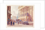 Covent Garden Opera House, The Colonnade by Walter Bayes