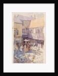 The Yard of the White Hart Inn, Brentford by Walter Bayes